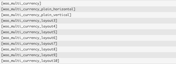 WooCommerce Multi Currency Plugin